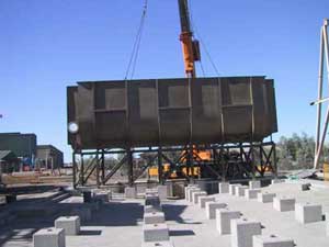 BHP Billiton Cannington  - Conventional Zinc Cleaner Cell installation