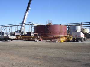 BHP Billiton Cannington  - Acid Tank