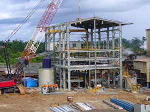 Ok Tedi Copper Mine - Structural Frame