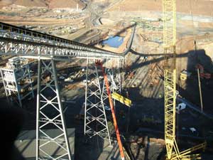Xstrata Black Star - Conveyer Nearing Completion