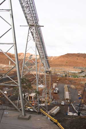 Xstrata Black Star - Conveyer Construction