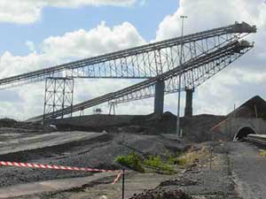 BMA Coal - Stacker Conveyor 4000tph before Relocation