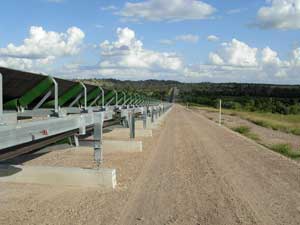 BMA Coal - Overland Conveyor 4000tph During Construction