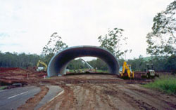 390 tonne vehicle haulroad - highway overpass construction